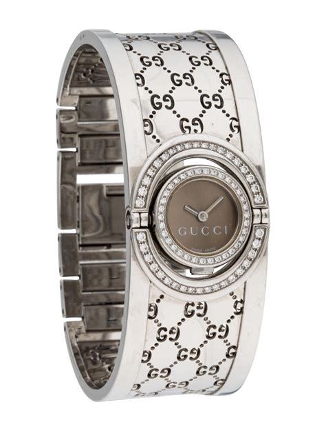 gucci watches womens nz|Gucci ladies watch with diamonds.